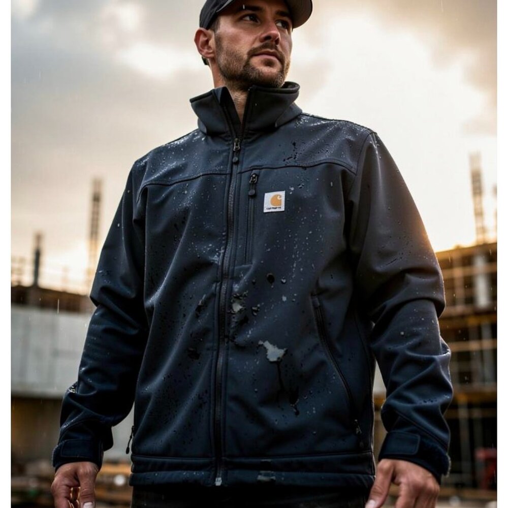 Carhartt Crowley Jacket For Men | Navy Blue | Size S | NWT